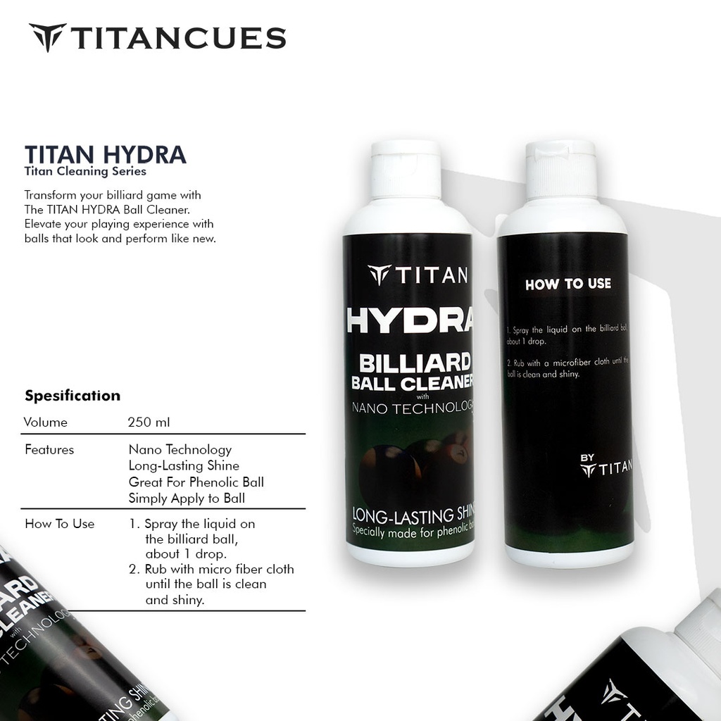 TITAN HYDRA BALL BILLIARD CLEANER
