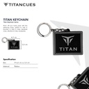 TITAN KEYCHAIN- SQUARE