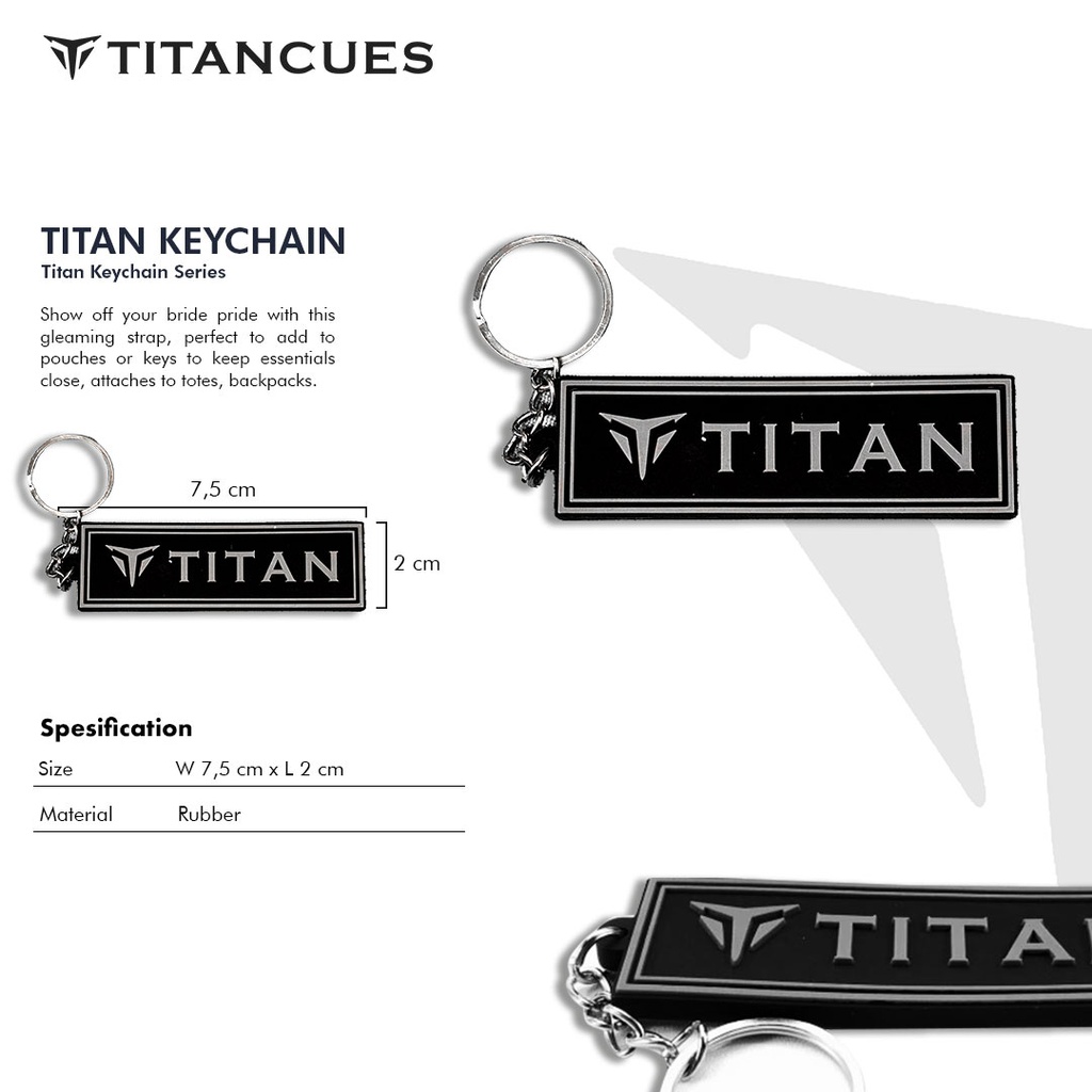 TITAN KEYCHAIN - RECTANGLE