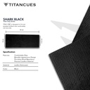GRIP LEATHER TITAN SHARK-BLACK