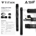 CUE CASE TITAN POLOS 1X1