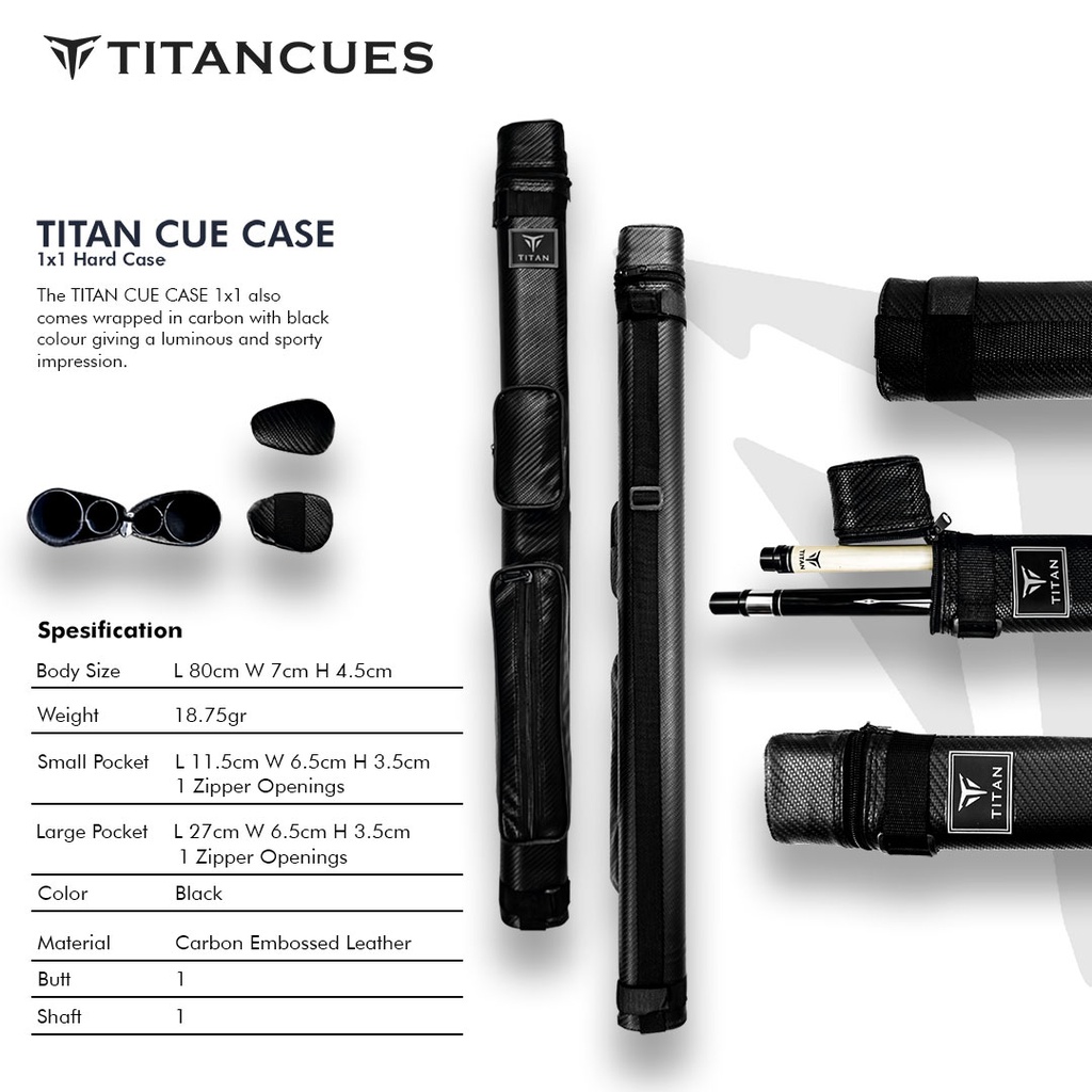 CUE CASE TITAN 1X1