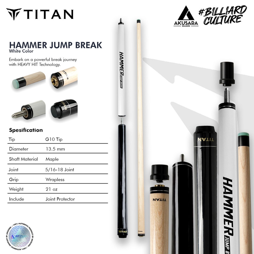 TITAN HAMMER JUMP BREAK - WHITE