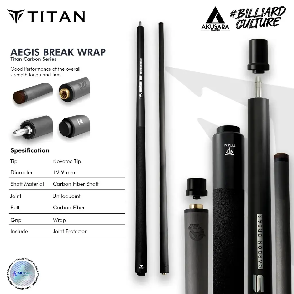 TITAN AEGIS BREAK CARBON V1 WRAP+NOVOTEC