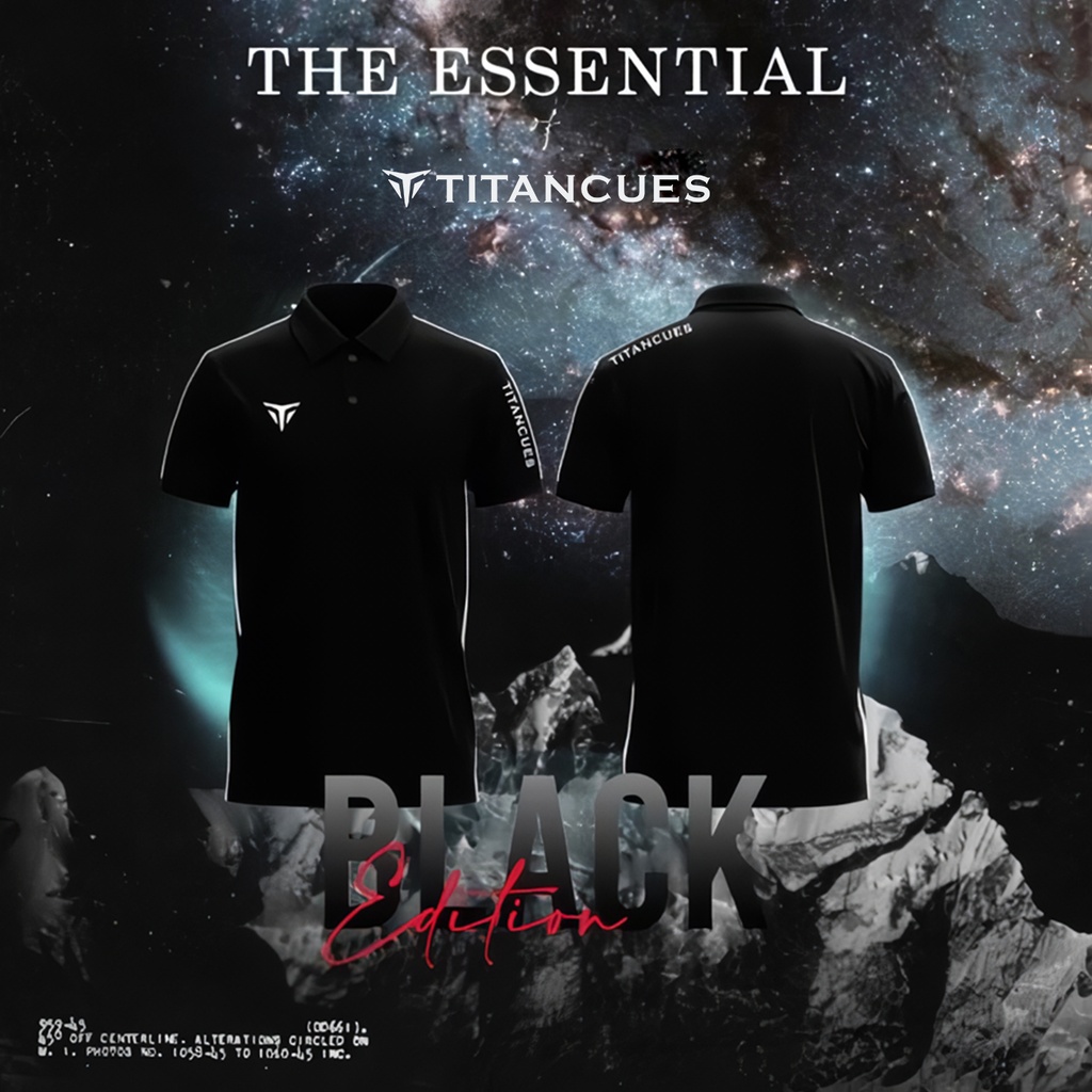 JERSEY TITAN EDITION - BLACK XL