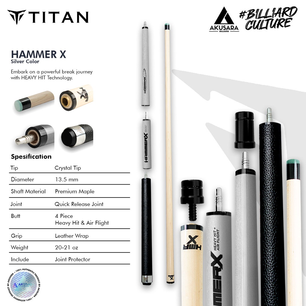 TITAN HAMMER X JUMP BREAK - SILVER