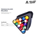 TITAN TRIANGLE BILLIARD BALL RACK 2in1 WITH TRAY